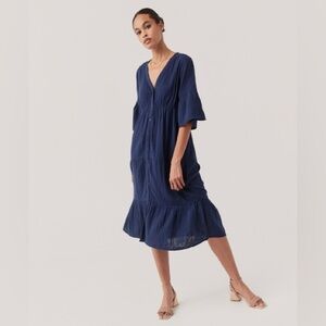 Pact The Coastal Midi Dress